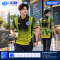 เสื้อโปโล SDN-0243 EMS กู้ภัย โทนดำเขียว