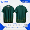 เสื้อโปโล SDN-0244 ลายไทย โทนน้ำตาลทอง