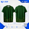 เสื้อโปโล SDN-0244 ลายไทย โทนน้ำตาลทอง
