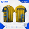 เสื้อโปโล SDN-0245 SRISAWAN CONSTRUCTION โทนเหลืองน้ำเงิน