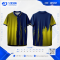 เสื้อโปโล SDN-0245 SRISAWAN CONSTRUCTION โทนเหลืองน้ำเงิน
