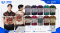 เสื้อโปโล SDN-0246 DAISUKI RAMEN โทนครีมแดงดำ