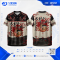 เสื้อโปโล SDN-0246 DAISUKI RAMEN โทนครีมแดงดำ