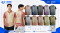 เสื้อโปโล SDN-0247 PENJAI CAFE โทนครีมชมพู