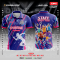 เสื้อกีฬาฟุตบอล พิมพ์ลายทั้งตัว เนื้อผ้า "นาโนเทค" SD042