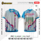 เสื้อกีฬาฟุตบอล พิมพ์ลายทั้งตัว เนื้อผ้า "นาโนเทค" SD-474