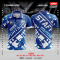 เสื้อกีฬาฟุตบอล พิมพ์ลายทั้งตัว เนื้อผ้า "นาโนเทค" SD038