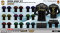 เสื้อกีฬาฟุตบอล พิมพ์ลายทั้งตัว เนื้อผ้า "นาโนเทค" SDE811
