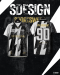 เสื้อกีฬาฟุตบอล พิมพ์ลายทั้งตัว เนื้อผ้า "นาโนเทค"V 030
