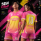 เสื้อกีฬาฟุตบอล พิมพ์ลายทั้งตัว เนื้อผ้า "นาโนเทค"SDN-0169