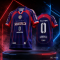 เสื้อกีฬาฟุตบอล พิมพ์ลายทั้งตัว เนื้อผ้า "นาโนเทค"SD-496