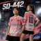 เสื้อกีฬาฟุตบอล พิมพ์ลายทั้งตัว เนื้อผ้า "นาโนเทค"SD-442
