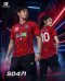 เสื้อกีฬาฟุตบอล พิมพ์ลายทั้งตัว เนื้อผ้า "นาโนเทค"SD-471