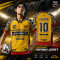 เสื้อกีฬาฟุตบอล พิมพ์ลายทั้งตัว เนื้อผ้า "นาโนเทค"SDN-0183