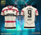 เสื้อกีฬาฟุตบอล พิมพ์ลายทั้งตัว เนื้อผ้า "นาโนเทค" SDE870