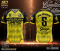 เสื้อกีฬาฟุตบอล พิมพ์ลายทั้งตัว เนื้อผ้า "นาโนเทค" ET-SDE858