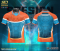 เสื้อกีฬาฟุตบอล พิมพ์ลายทั้งตัว เนื้อผ้า "นาโนเทค" SDE876