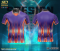 เสื้อกีฬาฟุตบอล พิมพ์ลายทั้งตัว เนื้อผ้า "นาโนเทค" SDE894