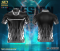 เสื้อกีฬาฟุตบอล พิมพ์ลายทั้งตัว เนื้อผ้า "นาโนเทค" SDE886
