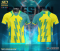 เสื้อกีฬาฟุตบอล พิมพ์ลายทั้งตัว เนื้อผ้า "นาโนเทค" SDE894(copy)