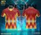 เสื้อกีฬาฟุตบอล พิมพ์ลายทั้งตัว เนื้อผ้า "นาโนเทค" SDE894
