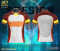 เสื้อกีฬาฟุตบอล พิมพ์ลายทั้งตัว เนื้อผ้า "นาโนเทค" SDE892