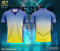 เสื้อกีฬาฟุตบอล พิมพ์ลายทั้งตัว เนื้อผ้า "นาโนเทค" SDE873