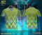 เสื้อกีฬาฟุตบอล พิมพ์ลายทั้งตัว เนื้อผ้า "นาโนเทค" SDE894