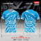 เสื้อกีฬาฟุตบอล พิมพ์ลายทั้งตัว เนื้อผ้า "นาโนเทค" SD050
