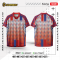 เสื้อกีฬาฟุตบอล พิมพ์ลายทั้งตัว เนื้อผ้า "นาโนเทค"SD 382