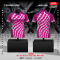 เสื้อกีฬาฟุตบอล พิมพ์ลายทั้งตัว เนื้อผ้า "นาโนเทค" SD111