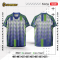 เสื้อกีฬาฟุตบอล พิมพ์ลายทั้งตัว เนื้อผ้า "นาโนเทค"SD 382