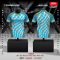 เสื้อกีฬาฟุตบอล พิมพ์ลายทั้งตัว เนื้อผ้า "นาโนเทค" SD111