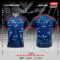 เสื้อกีฬาฟุตบอล พิมพ์ลายทั้งตัว เนื้อผ้า "นาโนเทค" SD048