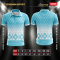 เสื้อกีฬาฟุตบอล พิมพ์ลายทั้งตัว เนื้อผ้า "นาโนเทค"SD246