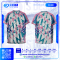 เสื้อกีฬาฟุตบอล พิมพ์ลายทั้งตัว เนื้อผ้า "นาโนเทค"SD-488