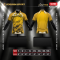 เสื้อกีฬาฟุตบอล พิมพ์ลายทั้งตัว เนื้อผ้า "นาโนเทค"SD208