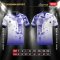เสื้อกีฬาฟุตบอล พิมพ์ลายทั้งตัว เนื้อผ้า "นาโนเทค"SD323