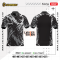 เสื้อกีฬาฟุตบอล พิมพ์ลายทั้งตัว เนื้อผ้า "นาโนเทค"SD 437