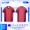 เสื้อกีฬาฟุตบอล พิมพ์ลายทั้งตัว เนื้อผ้า "นาโนเทค"SD-523