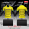 เสื้อกีฬาฟุตบอล พิมพ์ลายทั้งตัว เนื้อผ้า "นาโนเทค" SD116