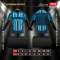 เสื้อกีฬาฟุตบอล พิมพ์ลายทั้งตัว เนื้อผ้า "นาโนเทค"SD162