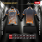 เสื้อกีฬาฟุตบอล พิมพ์ลายทั้งตัว เนื้อผ้า "นาโนเทค"SD208