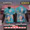 เสื้อกีฬาฟุตบอล พิมพ์ลายทั้งตัว เนื้อผ้า "นาโนเทค" SD003