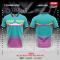 เสื้อกีฬาฟุตบอล พิมพ์ลายทั้งตัว เนื้อผ้า "นาโนเทค" SD120