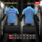 เสื้อกีฬาฟุตบอล พิมพ์ลายทั้งตัว เนื้อผ้า "นาโนเทค"SD173