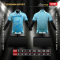 เสื้อกีฬาฟุตบอล พิมพ์ลายทั้งตัว เนื้อผ้า "นาโนเทค"SD208