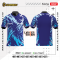 เสื้อกีฬาฟุตบอล พิมพ์ลายทั้งตัว เนื้อผ้า "นาโนเทค"SD 437