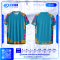 เสื้อกีฬาฟุตบอล พิมพ์ลายทั้งตัว เนื้อผ้า "นาโนเทค"SD-499