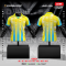 เสื้อกีฬาฟุตบอล พิมพ์ลายทั้งตัว เนื้อผ้า "นาโนเทค" SD108